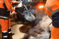 Современные технологии позволяют ремонтировать дороги при минусовой температуре