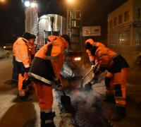 Современные технологии позволяют ремонтировать дороги при минусовой температуре