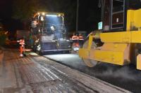 В Астрахани ремонтируют улицу Энзелийскую