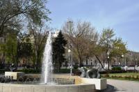 В Астрахани запустили фонтаны