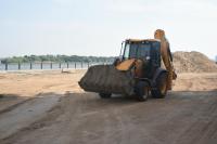 Олег Полумордвинов проконтролировал ход работ по благоустройству