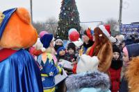 Новогодние торжества – в районах города