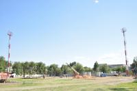 Реконструкция стадиона идет по графику