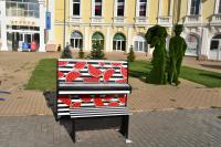 В Астрахани установили музыкальные арт-объекты