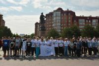 Более 1100 астраханцев приняли участие в легкоатлетической эстафете