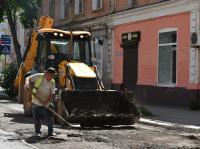 На улице Кирова стартовал ремонт