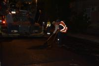 На улице Раскольникова ремонтируют дорогу