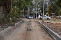 Ремонтируется двор для шести домов на улице Звёздной