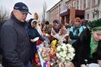 Зиму проводили с огоньком