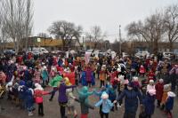 Зиму проводили с огоньком