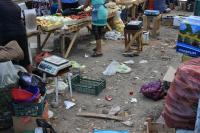 На Больших Исадах ликвидируют стихийный рынок