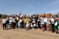 В микрорайоне X лет Октября сегодня прошел субботник