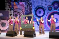 9 команд города и области приняли участие в игре школьной лиги КВН