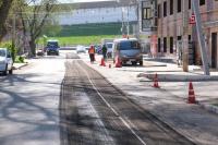 На улице Пугачева приступили к ремонту дороги