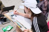 Около 260 юных астраханских художников приняли участие в городском конкурсе пленэрных работ
