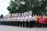 В Астрахани прошла Линейка памяти и скорби