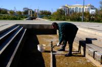 В Астрахани городские власти приступили к консервации фонтанов