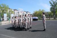 Команда школы №37 победила в городском конкурсе-смотре строя и песни