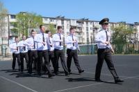 Команда школы №37 победила в городском конкурсе-смотре строя и песни