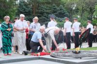 В Астрахани прошла Линейка памяти и скорби