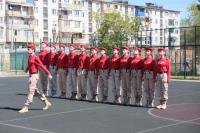 Команда школы №37 победила в городском конкурсе-смотре строя и песни