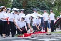 В Астрахани прошла Линейка памяти и скорби