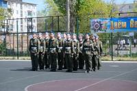 Команда школы №37 победила в городском конкурсе-смотре строя и песни