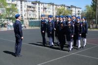 Команда школы №37 победила в городском конкурсе-смотре строя и песни