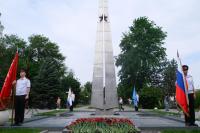 В Астрахани прошла Линейка памяти и скорби