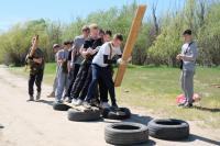 Школа №55 в четвертый раз подряд выиграла военно-спортивную игру «Зарница»