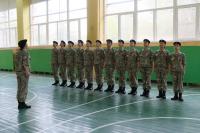 В Астрахани прошел конкурс-смотр строя и песни среди школьников