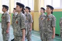 В Астрахани прошел конкурс-смотр строя и песни среди школьников