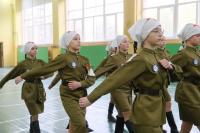 В Астрахани прошел конкурс-смотр строя и песни среди школьников