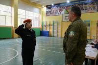 В Астрахани прошел конкурс-смотр строя и песни среди школьников