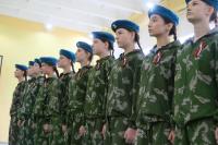 В Астрахани прошел конкурс-смотр строя и песни среди школьников