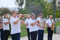 В Астрахани открыли Памятный знак автору марша «Прощание славянки»