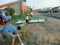 Демонтажа незаконно установленных рекламных конструкций. 