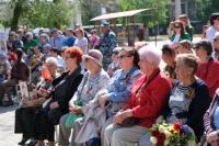 Трусовчане отметили приближающийся День Победы митингом и концертом