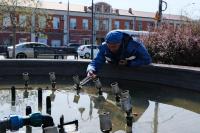 Фонтаны в Астрахани готовят к запуску