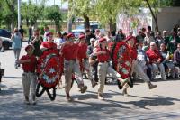 Трусовчане отметили приближающийся День Победы митингом и концертом