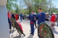 Трусовчане отметили приближающийся День Победы митингом и концертом