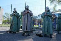 В Астрахани проходят учебные сборы для старшеклассников