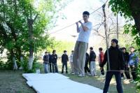 В Астрахани проходят учебные сборы для старшеклассников