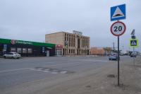 На улице 1-ой Виноградной приступили к обустройству линии освещения