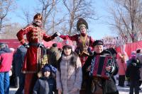 Свыше трех тысяч человек  посетили праздник в честь Масленицы в парке «Аркадия»