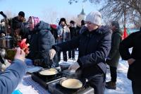 Свыше трех тысяч человек  посетили праздник в честь Масленицы в парке «Аркадия»