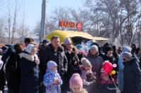 Свыше трех тысяч человек  посетили праздник в честь Масленицы в парке «Аркадия»