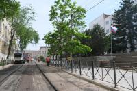 На улице Шелгунова идут дорожные работы