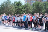 Около тысячи астраханцев приняли участие в легкоатлетической эстафете