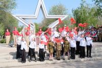 Трусовчане отметили приближающийся День Победы